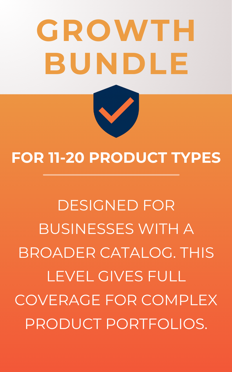 Bundle 3: Growth (Covers 11 to 20 Product Types)